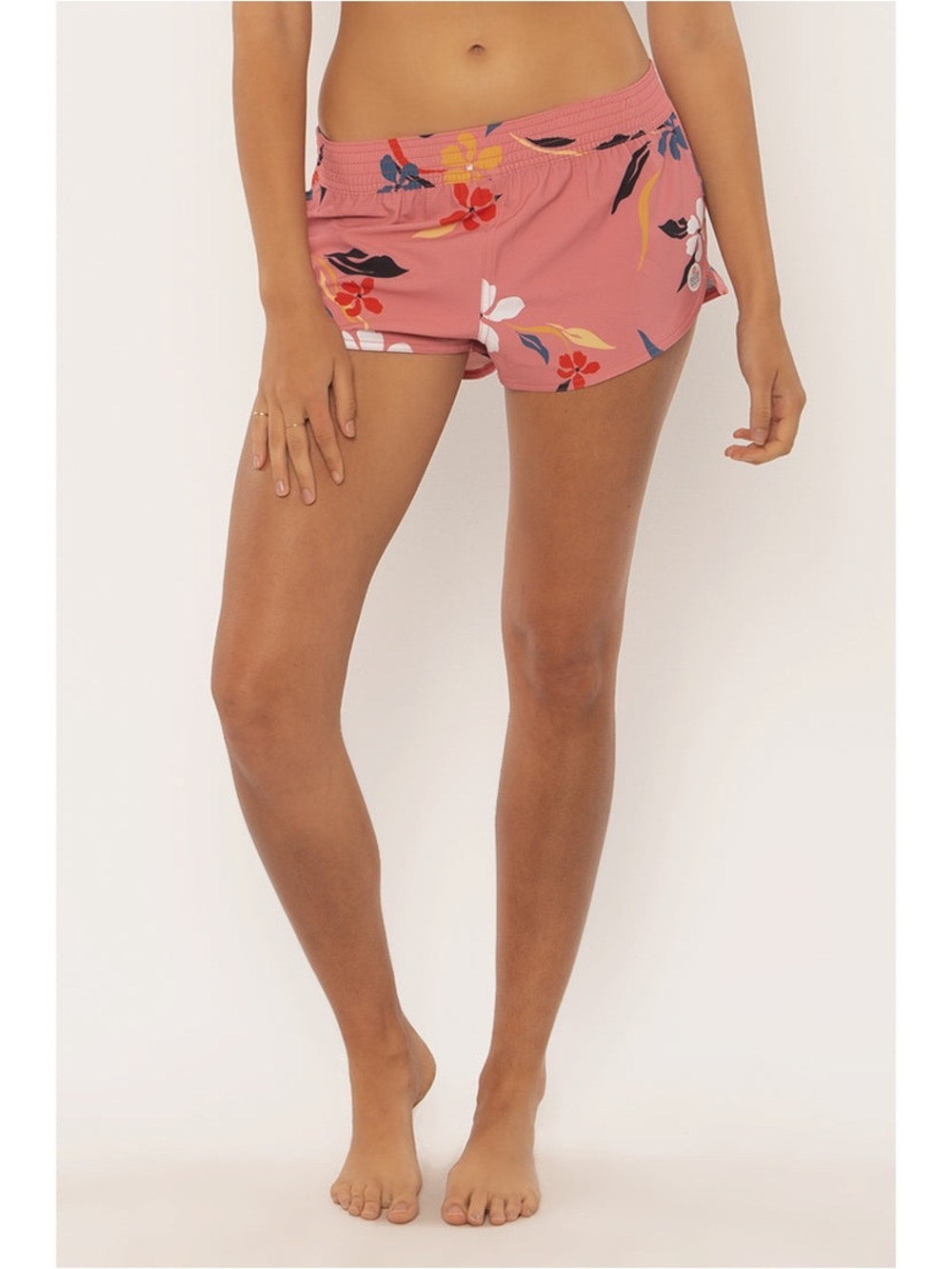 Sisstr - Women's Sweet Sol Pull On Boardshort - Desert Rose/ROS